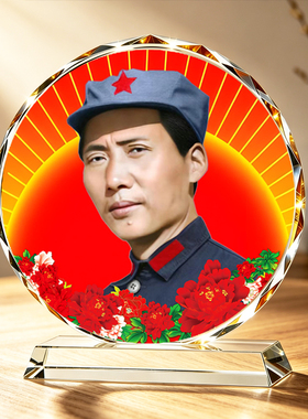毛主席摆台毛泽东伟人毛爷爷办公室电视柜书房玄关家用桌面摆件