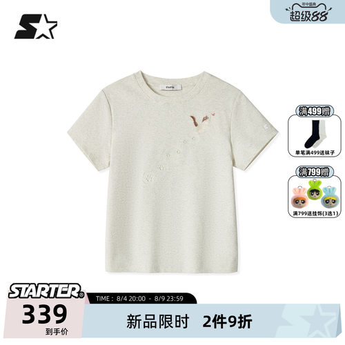 STARTER短袖T恤女款显瘦上衣