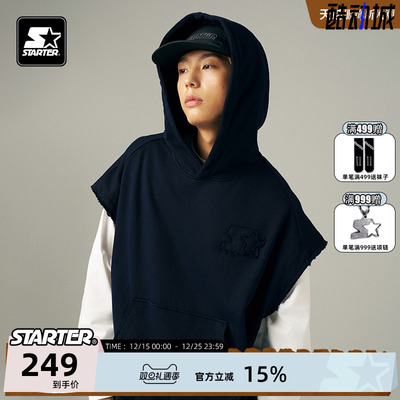 STARTER百搭套头连帽上衣