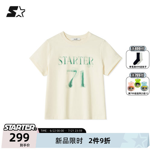STARTER短袖T恤女款夏季上衣
