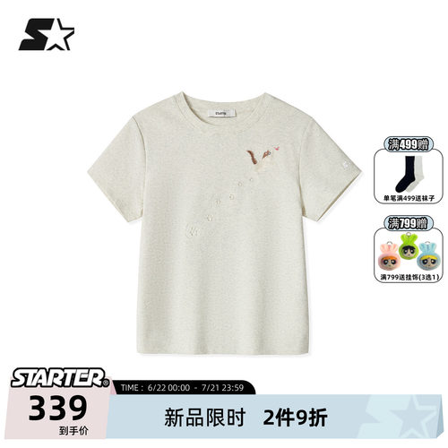 STARTER短袖T恤女款显瘦上衣