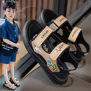 男童凉鞋夏季新款男孩防滑软底沙滩鞋儿童中大童女童休闲运动鞋子
