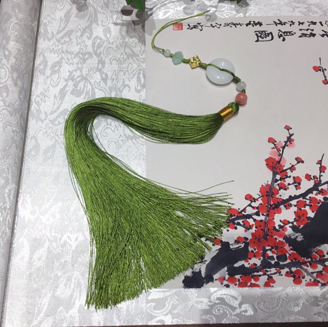 古风长流苏穗子加厚平安扣长款挂饰古装戏服旗袍茶服古典乐器挂件