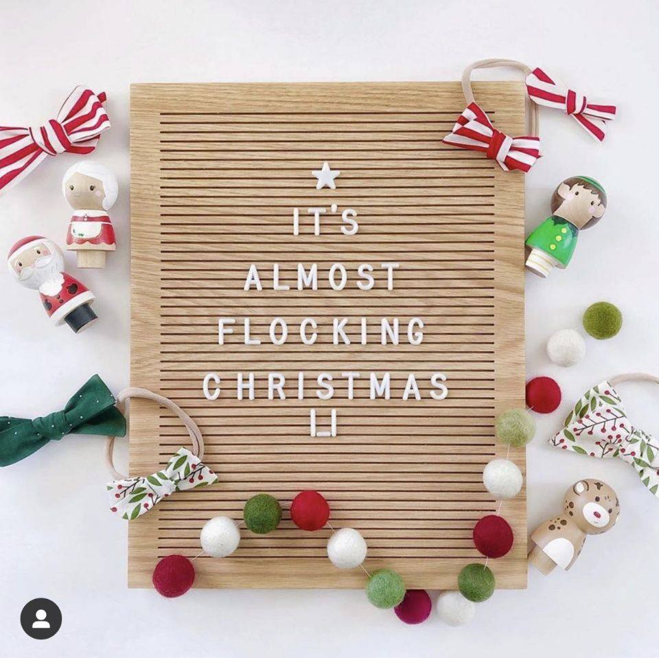 橡木手工毛毡字母留言板 diy随意拼搭木制相框摄影道具儿童房装饰