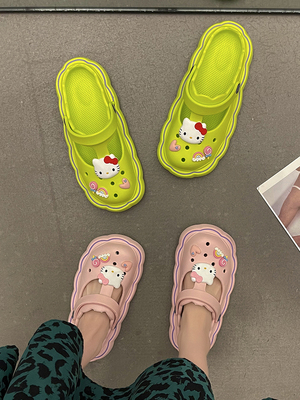 diy洞洞鞋配饰卡扣鞋扣配件crocs鞋花装饰cross卡骆驰hellokitty