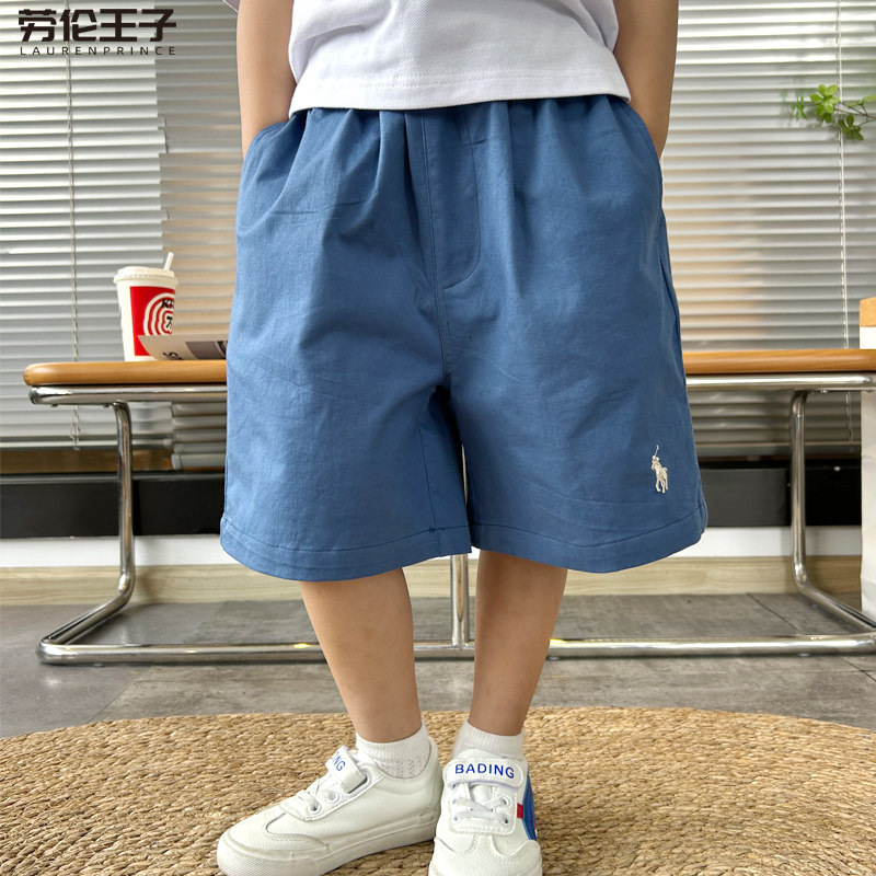 男童短裤中大童夏装2025新款儿童五分宽松男孩中裤12初中学生15岁