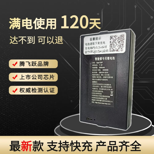 腾飞跃指纹锁电池专用智能锁电池