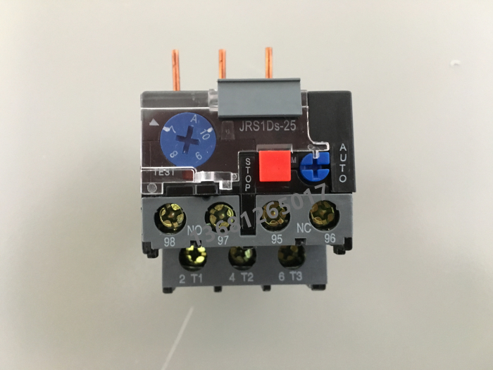 德力西 热过载继电器JRS1DS-25/Z 1.6A2.5-4A4-6A5.5-8A7-10A