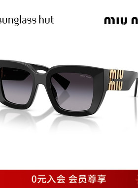 MIU MIU/缪缪【2025秋冬新品】太阳眼镜女渐变色墨镜方0MU B05SF