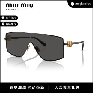 新品 MIUMIU缪缪 太阳镜女款 墨镜不规则形眼镜0MU 51ZS