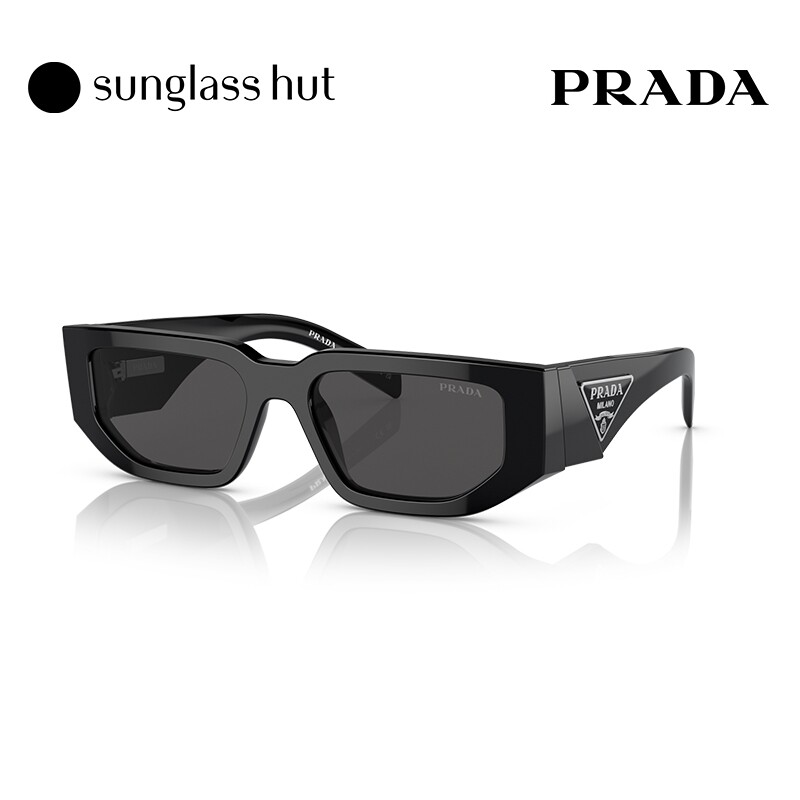 PRADA普拉达太阳镜男款墨镜长方形眼镜0PR 09ZS
