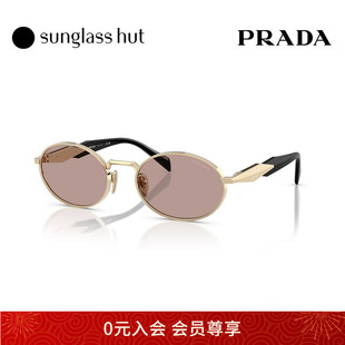 65ZS 墨镜椭圆形眼镜0PR PRADA 普拉达太阳镜女款
