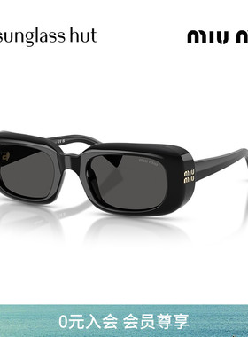MIU MIU/缪缪【2026春夏新品】太阳镜女款墨镜长方形眼镜0MU B13S
