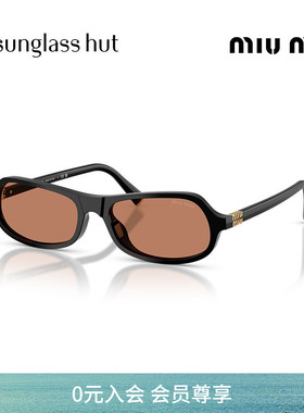 MIU MIU/缪缪【2026春夏新品】太阳镜女墨镜不规则眼镜0MU B10SU