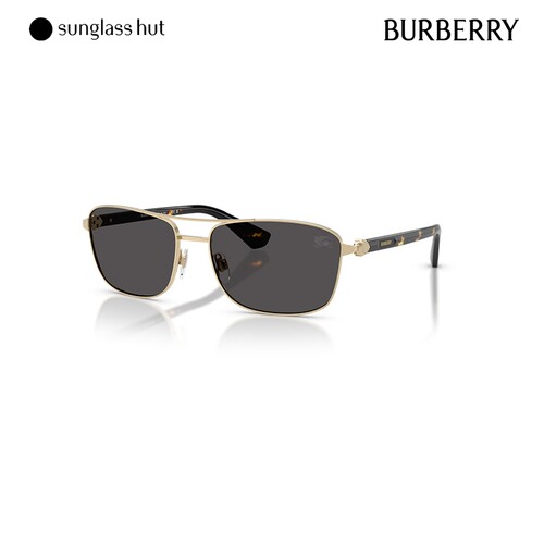 BURBERRY男款长方形太阳镜