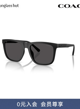 COACH/蔻驰时尚休闲百搭太阳镜男款墨镜方形眼镜0HC8427U