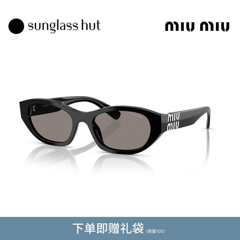MIU MIU/缪缪【2026春夏新品】太阳镜女墨镜不规则形眼镜0MU A03S