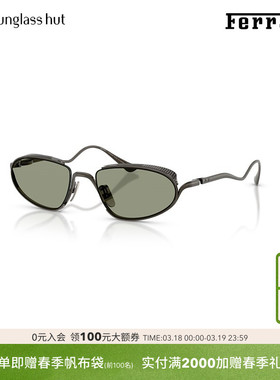 FERRARI太阳镜男女同款墨镜椭圆形眼镜0FH1022T