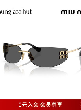 MIU MIU/缪缪太阳镜女款墨镜长方形眼镜0MU A51S