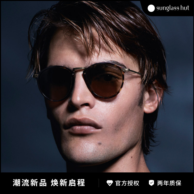 GIORGIO ARMANI/阿玛尼墨镜男士时尚潘托斯金属框太阳镜0AR 318SM