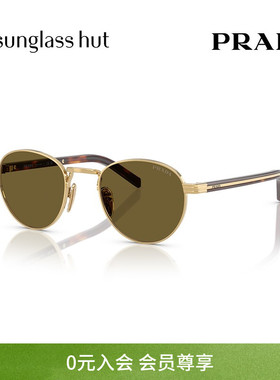 普拉达潘托斯时尚圆形眼镜