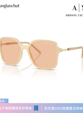ARMANI EXCHANGE/阿玛尼太阳镜女墨镜蝶形眼镜0AX4163SF