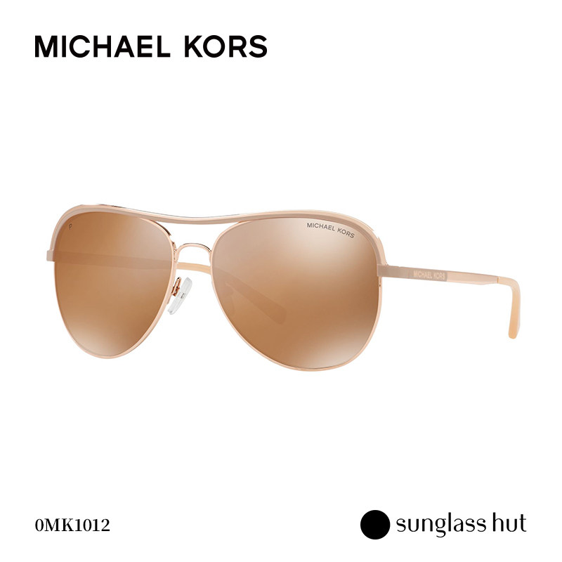MICHAEL KORS/MK女款飞行员金属框偏光太阳镜 开车镜墨镜 0MK1012
