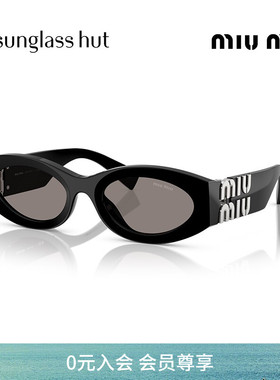 MIU MIU/缪缪【2026春夏新品】太阳镜女款墨镜椭圆形眼镜0MU 11WS