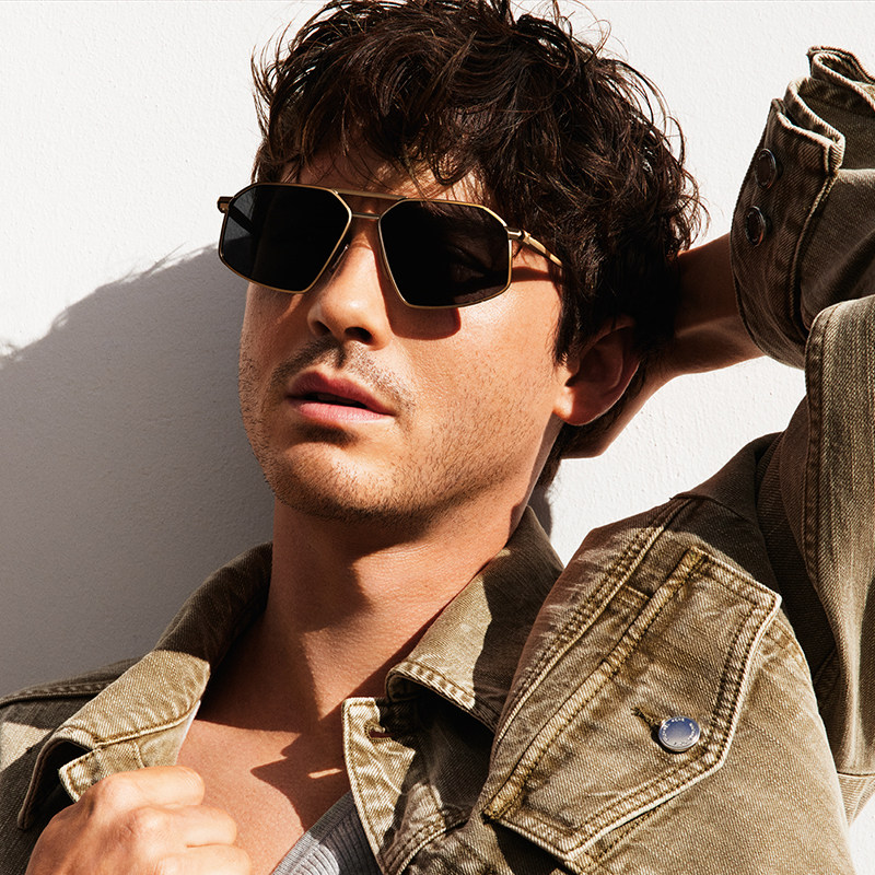 MICHAEL KORS时尚休闲百搭太阳镜男款墨镜不规则眼镜0MK1167