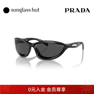 A23S 墨镜猫眼形眼镜0PR PRADA 普拉达质感潮流独特太阳镜女款