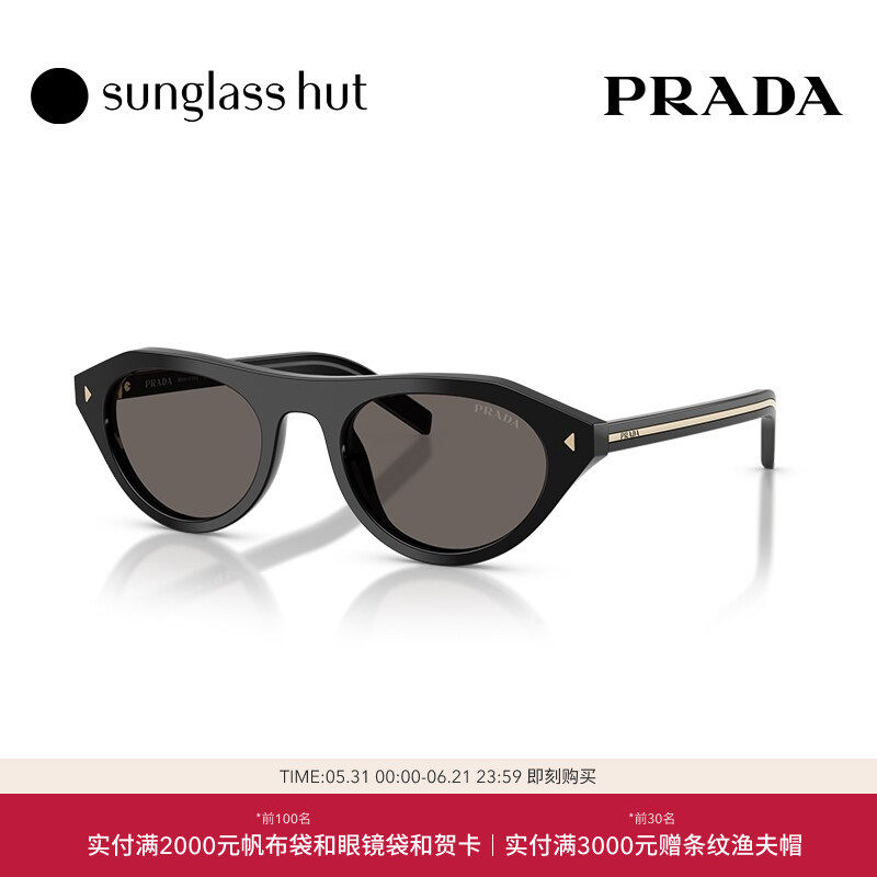PRADA/普拉达太阳镜女款墨镜不规则形眼镜0PR B15SF