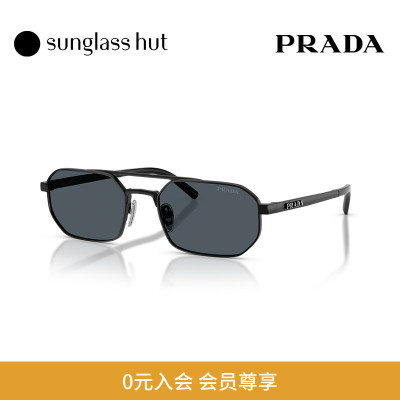 PRADA/普拉达【2026春夏新品】太阳镜男款墨镜不规则眼镜0PR D53S