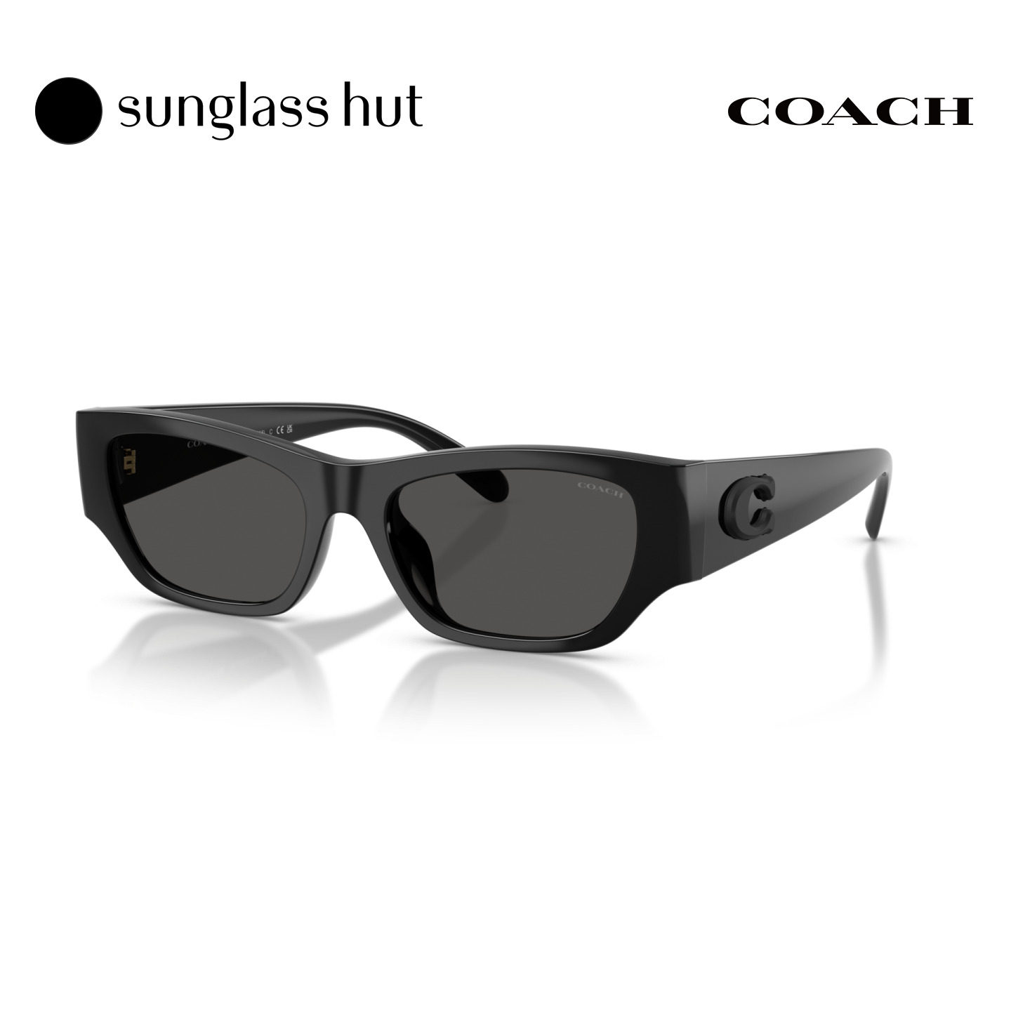 Coach蔻驰秋冬新品太阳镜女款猫眼形墨镜0HC8470D