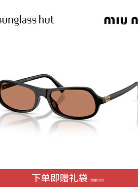 MIU MIU/缪缪【2026春夏新品】太阳镜女墨镜不规则眼镜0MU B10SU