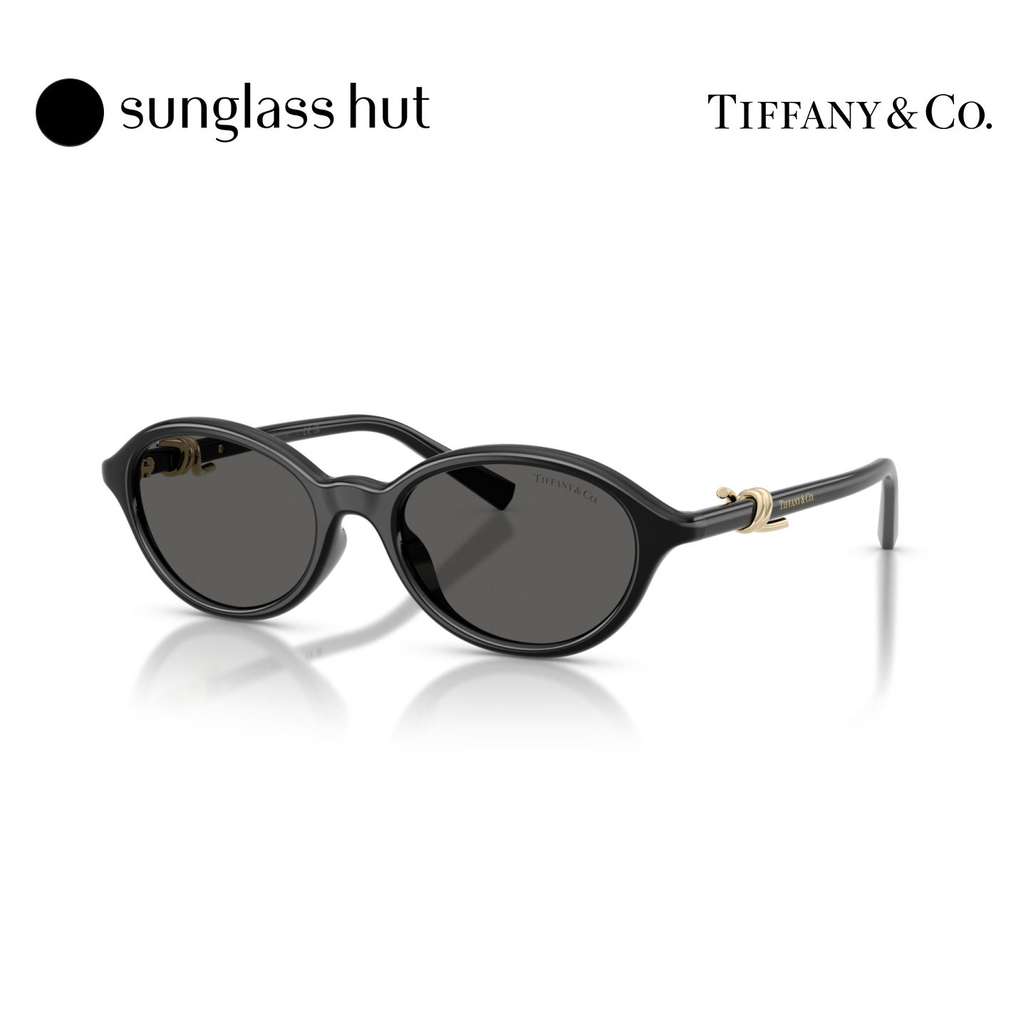Tiffany蒂芙尼秋冬新品太阳镜女款椭圆形墨镜0TF4266U
