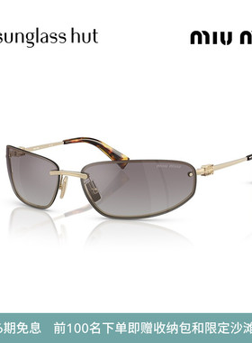 MIU MIU/缪缪【2026春夏新品】太阳镜女款墨镜椭圆形眼镜0MU A50S