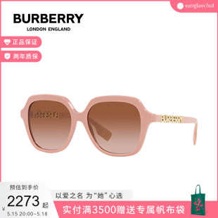 BURBERRY 礼物 博柏利女太阳镜复古墨镜0BE4389F