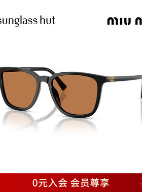 MIU MIU/缪缪【2025秋冬新品】太阳镜女款墨镜方形眼镜0MU B03SF