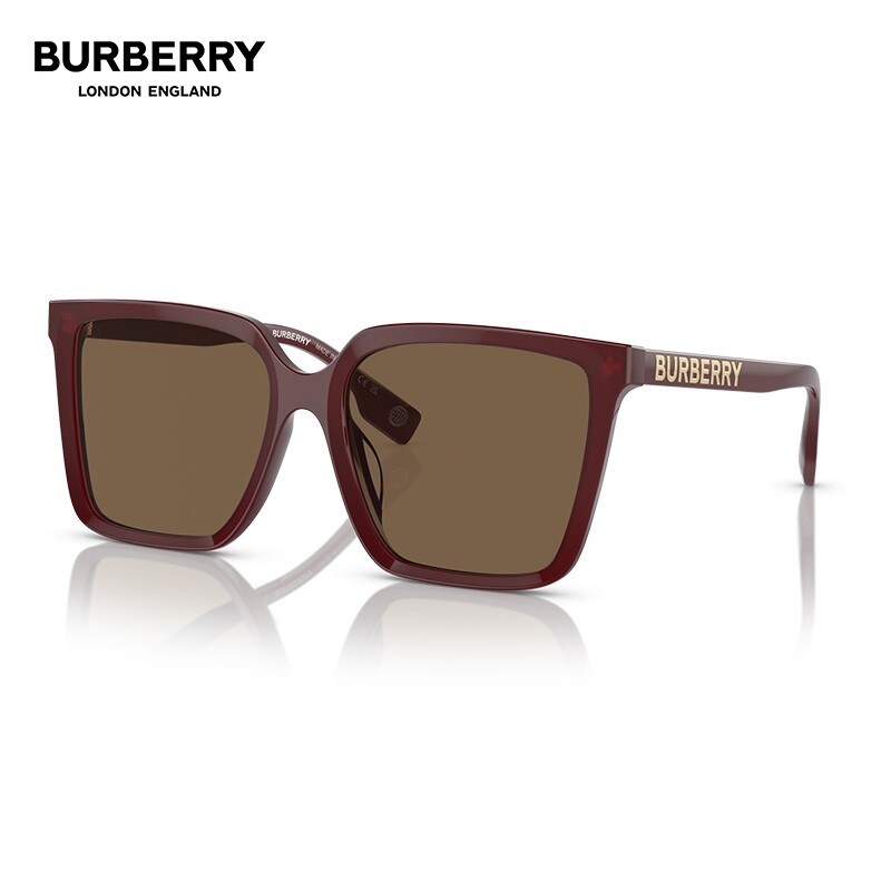 BURBERRY/博柏利太阳镜女百搭通勤潮流墨镜方形眼镜0BE4411D