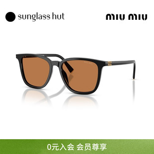 B03SF 墨镜方形眼镜0MU MIU 缪缪太阳镜女款