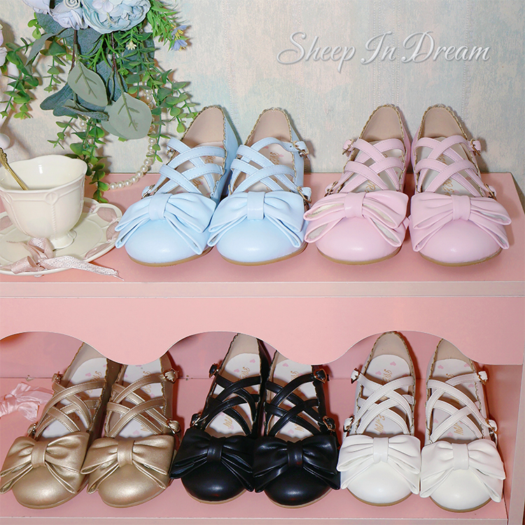梦中的小羊Lolita女鞋古早小蛋糕