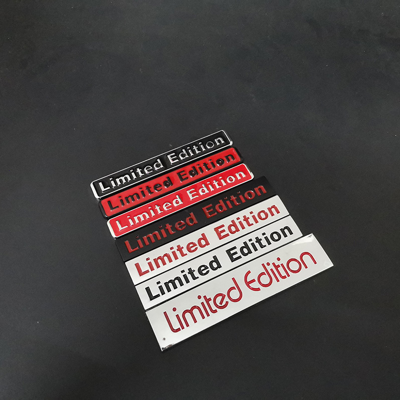 大众20周年纪念标Limited Edition限量版车标贴 经典后车尾标侧标