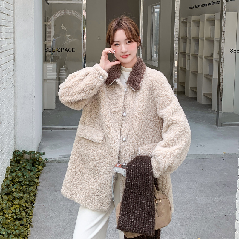 【现货】数据好皮毛一体外套P205-K308,女装棉衣/棉服,浙宝128A