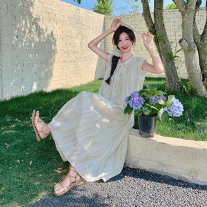花边无袖衬衫半身裙套装女夏2025新款大方得体穿搭两件套绝美超火图片