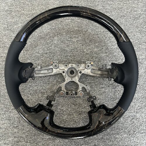 适用英菲尼迪QX60QX70桃木方向盘