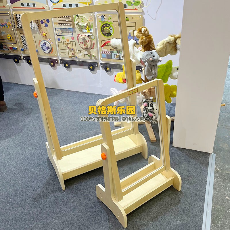 美术室美工区木质站立式画板