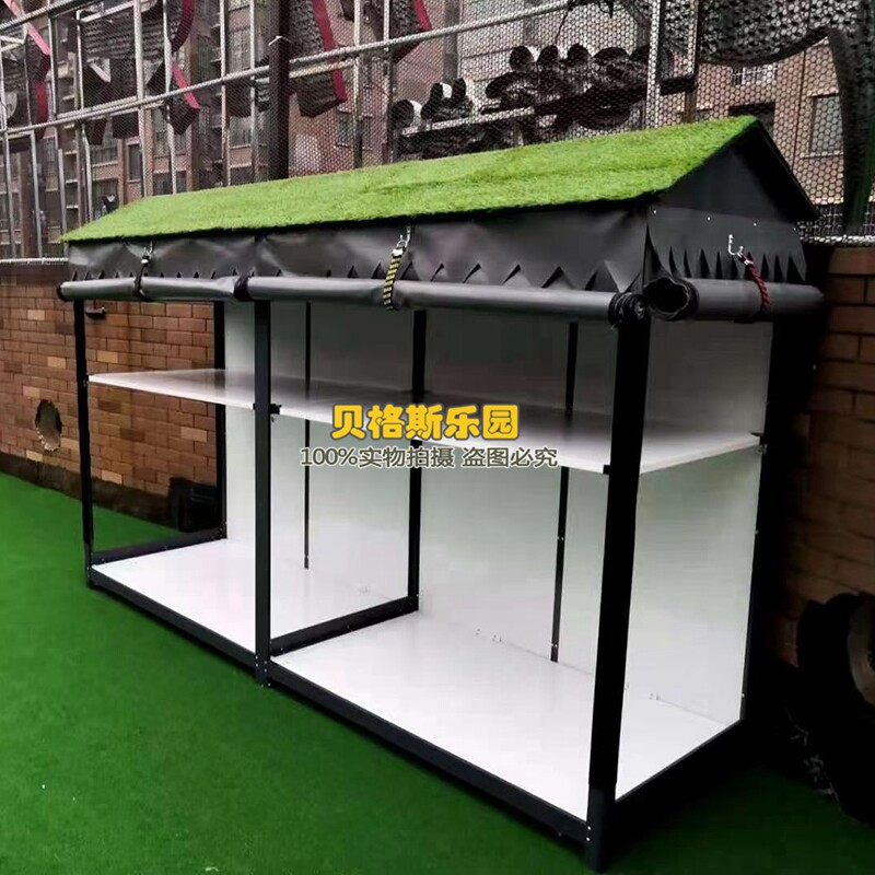 幼儿园儿童玩具拼接柜室外体育场车子柜多功能防雨布储物柜收纳柜