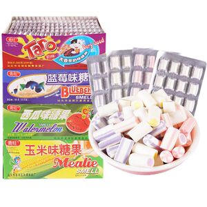 青旺香芋夹心奶糖水果味草莓味玉米味 8090后童年回忆儿时小零食