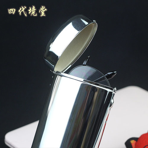 外贸高档圆筒非折叠老花眼镜盒