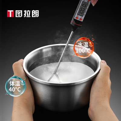 不锈钢碗双层隔热碗家用加厚防烫饭碗儿童碗加深大号汤碗中号